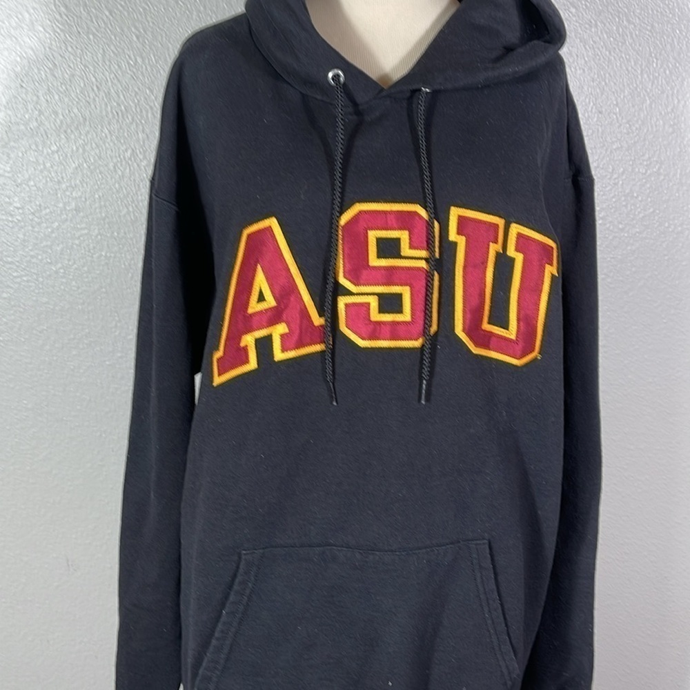 Champion Black Eco Authentic Arizona State Hooded Sweatshirt Adult XL